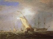 Joseph Mallord William Turner Warship Germany oil painting reproduction